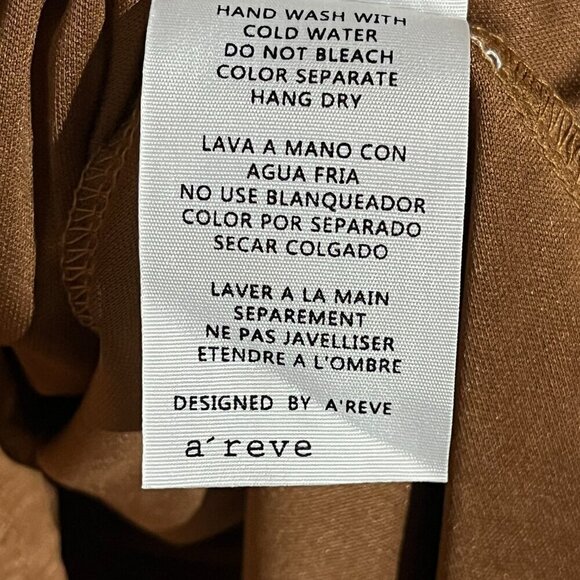 Anthropologie A'Reve Crochet Neck Empire Waist Flare Knee-Length Dress - Picture 13 of 13